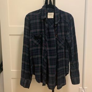 Abercrombie & Fitch Flannel Button Down